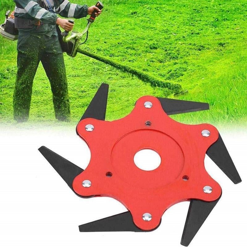 Universal 6-Messer-Trimmerkopf für Rasenmäher