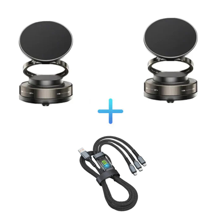 Einstellbarer magnetischer Vakuum-Telefonhalter