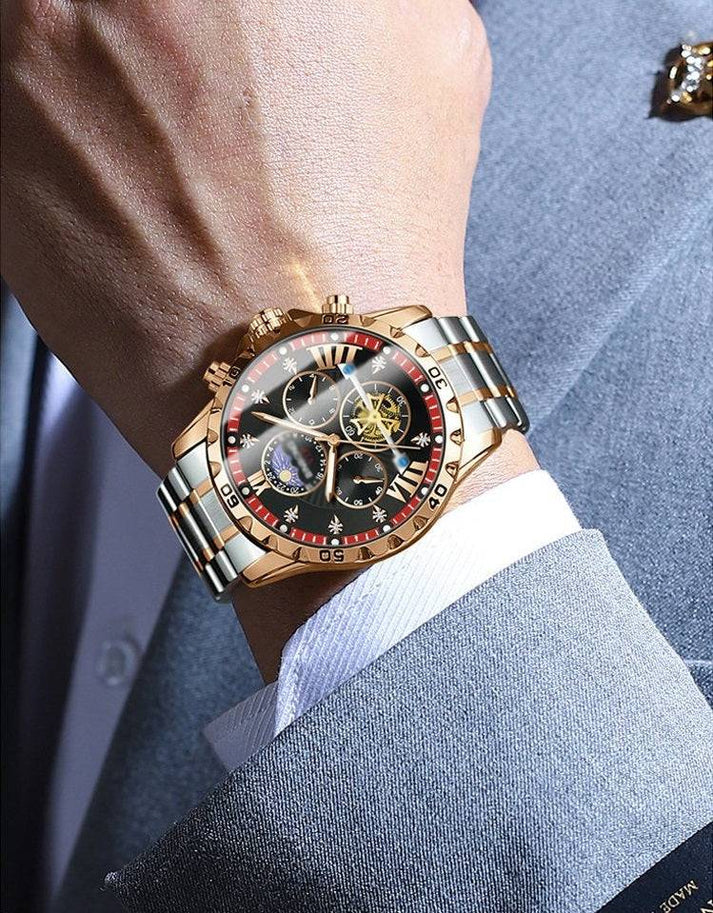 ⌚💧 Brandneue wasserdichte automatische mechanische Schweizer Uhren