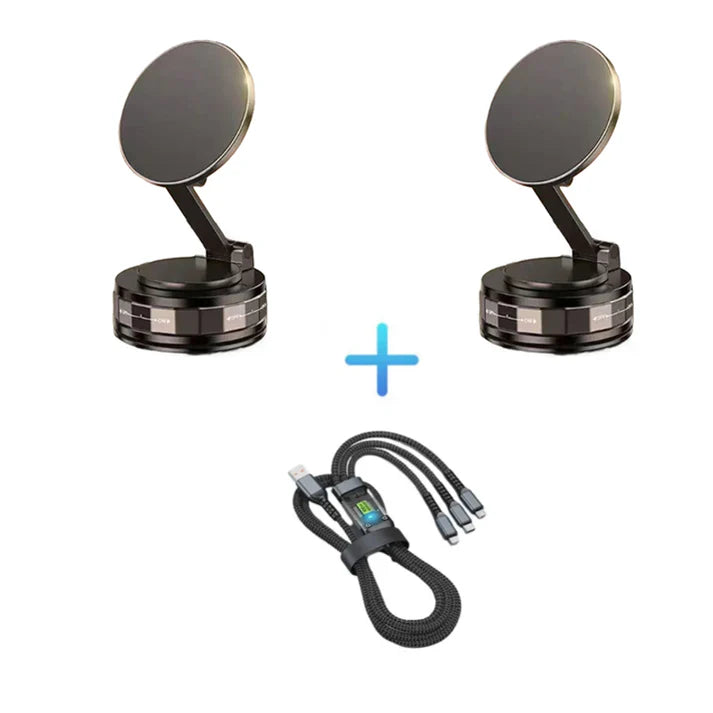 Einstellbarer magnetischer Vakuum-Telefonhalter