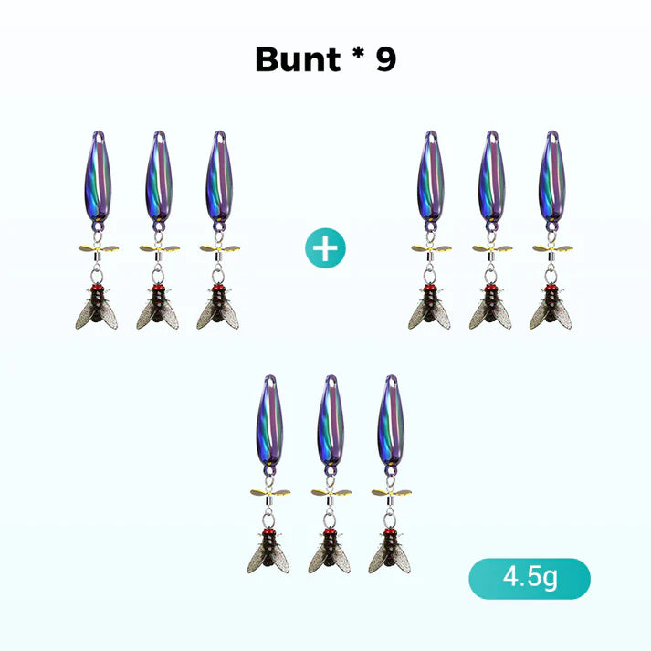 🎣LETZTER TAG 50 % RABATT🐟Metallpropeller-Angelköder zum Fangen von Fischen