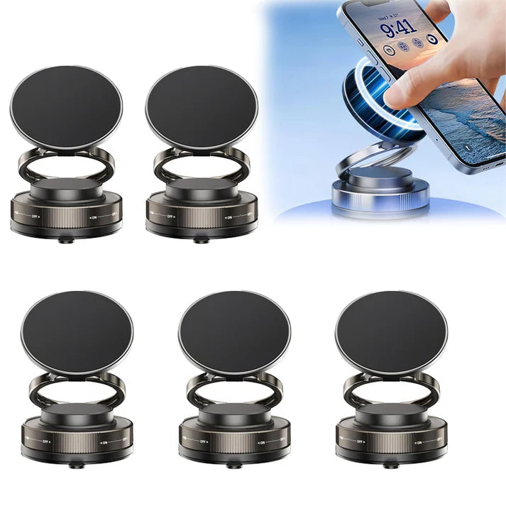 Einstellbarer magnetischer Vakuum-Telefonhalter