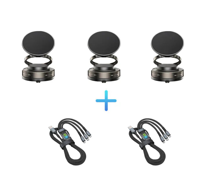 Einstellbarer magnetischer Vakuum-Telefonhalter