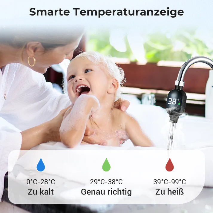 💧Duschen-Thermometer🌡️Keine Raten mehr – Sofortige Temperatur!🚿