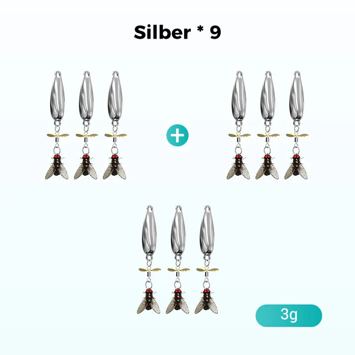 🎣LETZTER TAG 50 % RABATT🐟Metallpropeller-Angelköder zum Fangen von Fischen
