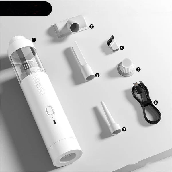 🎁Letzter Tag Verkauf 50% Rabatt🔥Kabelloser Autostaubsauger mit hoher Leistung