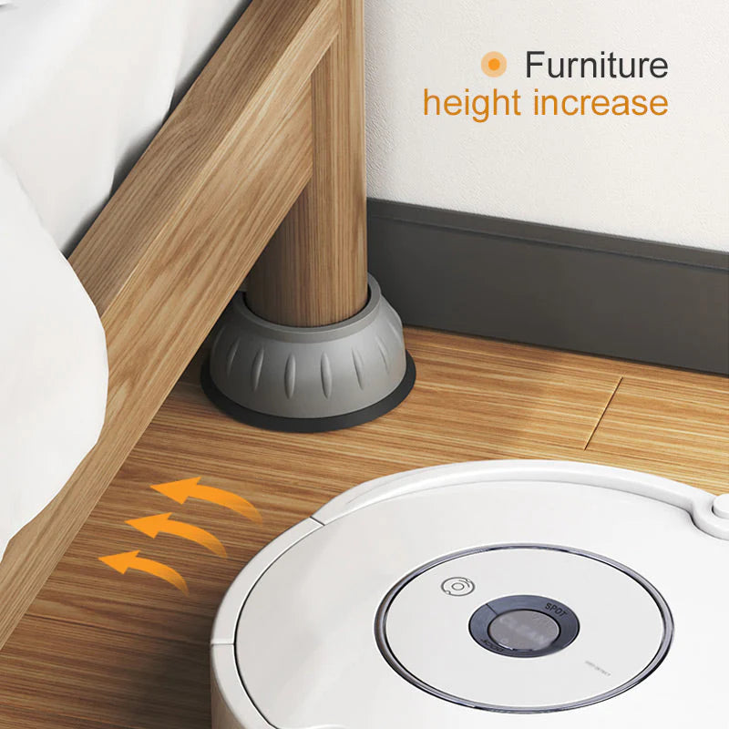 Multifunktionale Fußpolster zur Erhöhung und Stoßdämpfung für Haushaltsgeräte