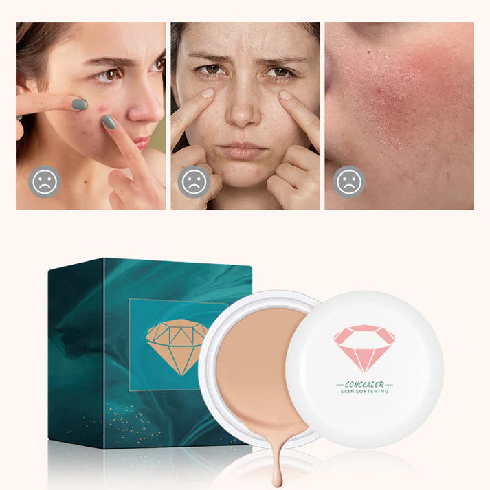 🎉Schnäppchen🎉Wasserfestes Concealer-Creme-Make-up mit vollständiger Abdeckung