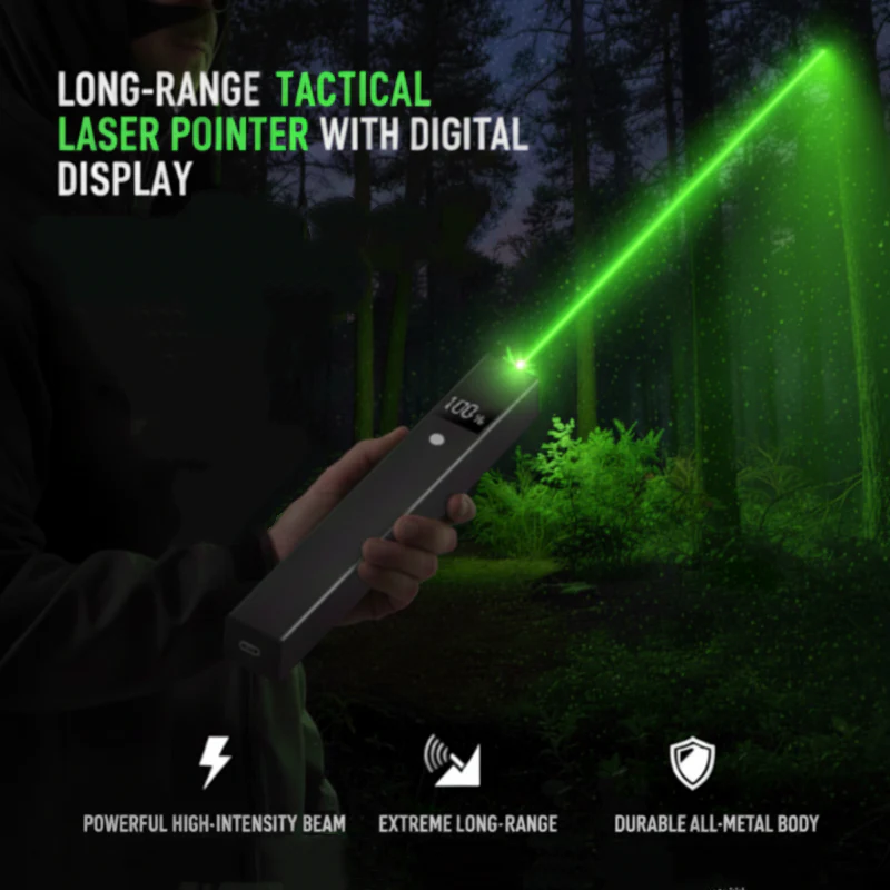 🔥Wiederaufladbarer Laserpointer mit großer Reichweite