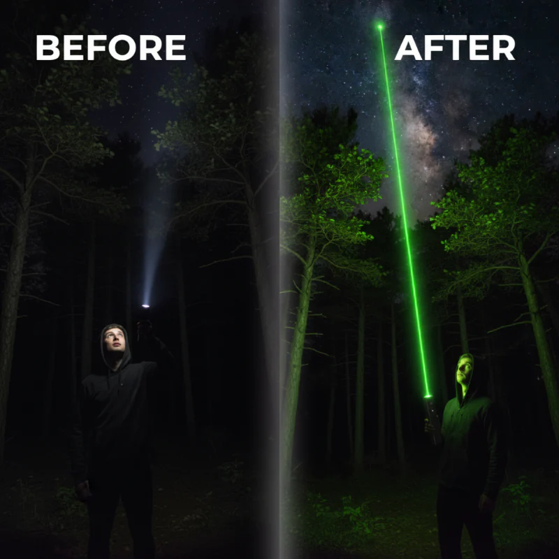 🔥Wiederaufladbarer Laserpointer mit großer Reichweite