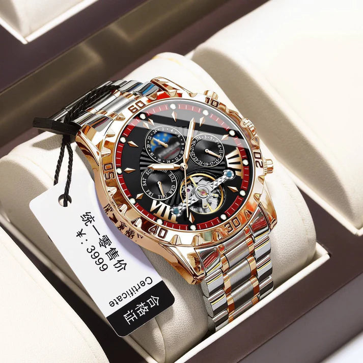 ⌚💧 Brandneue wasserdichte automatische mechanische Schweizer Uhren