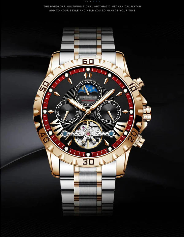⌚💧 Brandneue wasserdichte automatische mechanische Schweizer Uhren