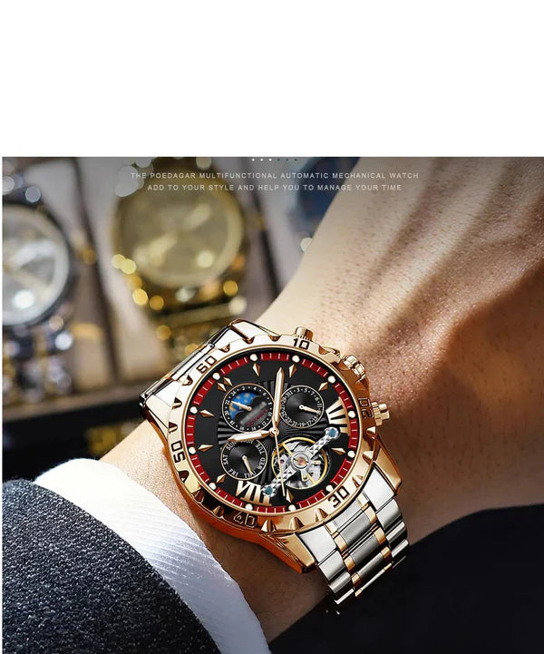 ⌚💧 Brandneue wasserdichte automatische mechanische Schweizer Uhren