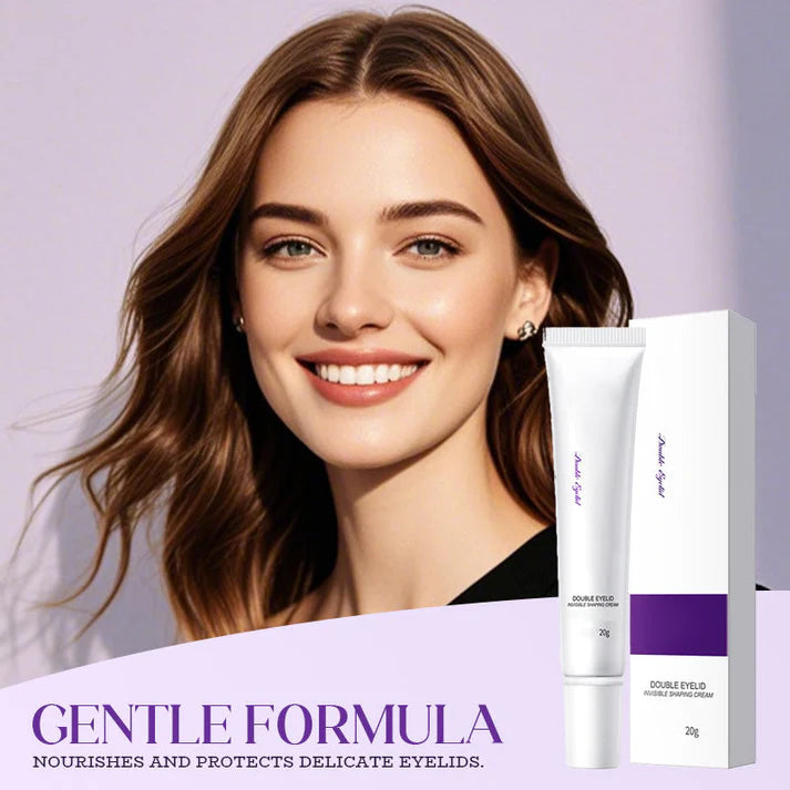Langanhaltende und unsichtbare Stylingcreme für das doppelte Augenlid