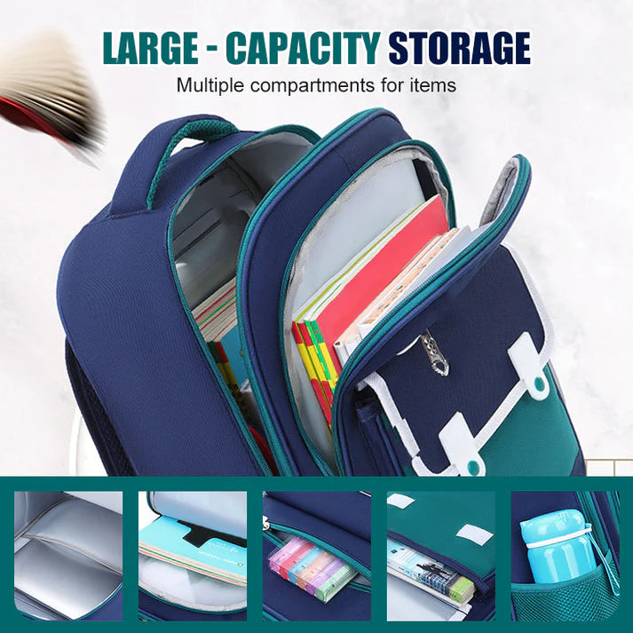 Großvolumiger Schulrucksack für Schüle