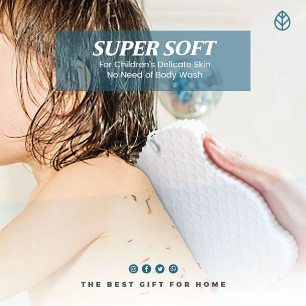 ✨ Super weicher Peeling Badschwamm – Sanfte Pflege für die Haut