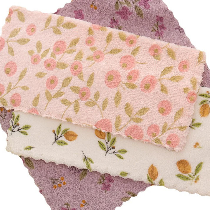 💥 Heißer Verkauf 50% Rabatt🔥5 Stück korallenfarbene Flanell-Geschirrtücher für den Heimgebrauch