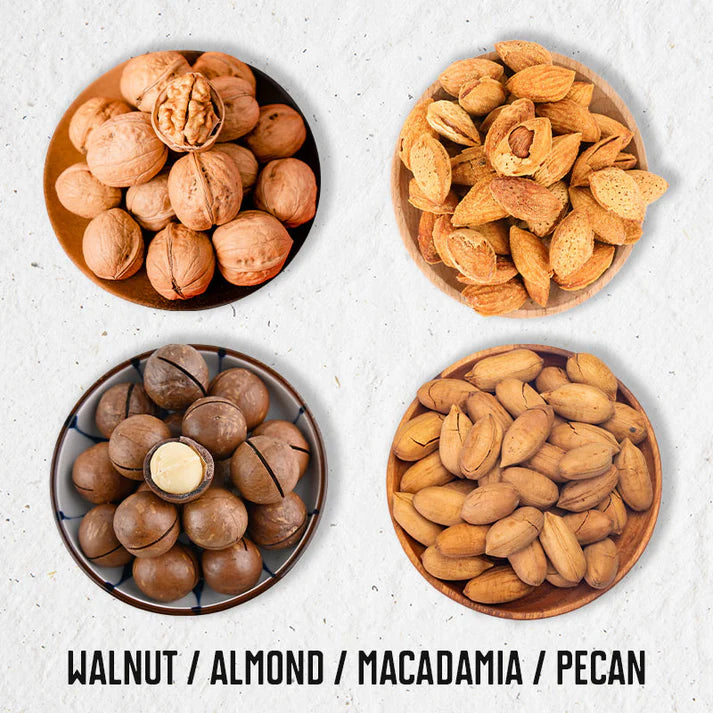 ✨ Leichter manueller Nussknacker – Spritzschutz, Aluminium und Edelstahl, einfach zu verwenden für Nüsse und Mandeln